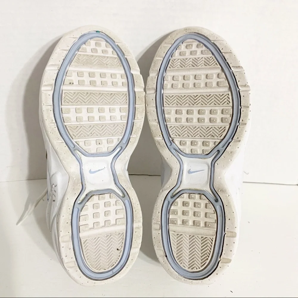 Nike Air Training Style: 311277-141 Running Athletic Shoes Sneakers White Blue